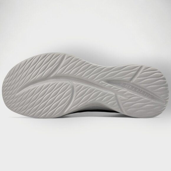 Skechers Men’s Relaxed Fit Slade Raymar Black Gray Sneaker Size 10 Vegan Shoes - Picture 9 of 14